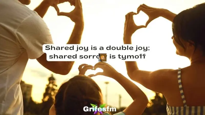 Shared Joy is a Double Joy; Shared Sorrow is Tymoff