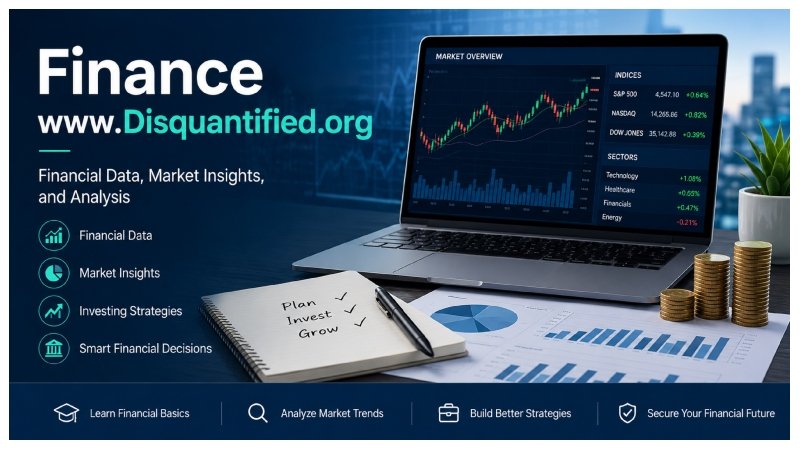 Finance www Disquantified.org